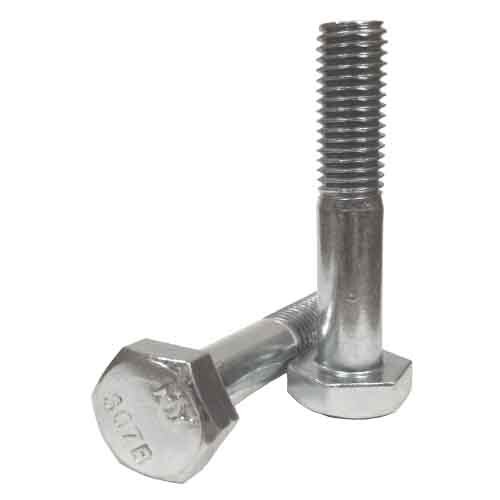 A307B34412ZP 3/4"-10 X 4-1/2" Heavy Hex Bolt, A307 Grade B, Zinc