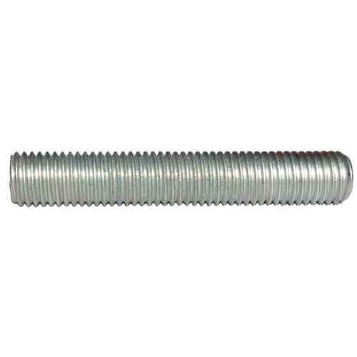 B71128C-E 1-1/2"-8 X 8" A193-B7 Stud, All Thread (End to End), Clear Cadmium