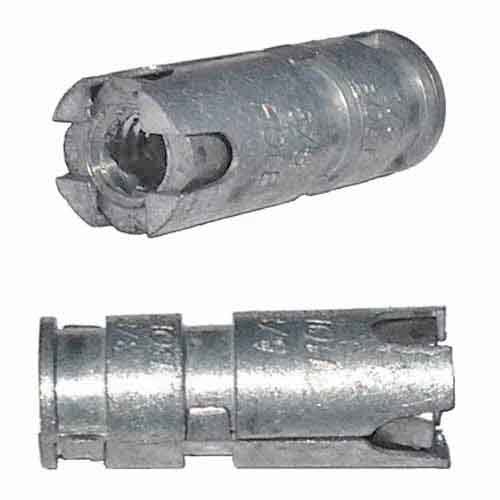 SES14 1/4" Single Expansion Shield Anchor, Zinc Alloy