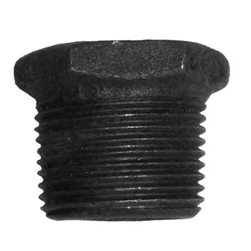 HXBU234B 2" X 3/4" Hex Bushing, Malleable 150#, Black