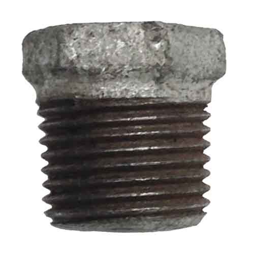 HXBU42G 4" X 2" Hex Bushing, Malleable 150#, Galvanized