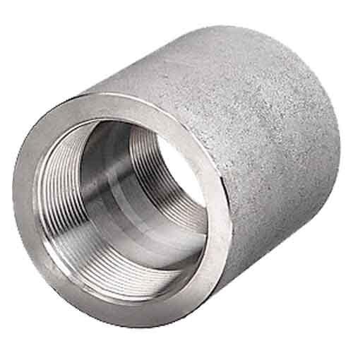 REDCP11234FT3S316 1-1/2" x 3/4" Reducing Coupling, Forged, Threaded, Class 3000, T316/316L Stainless