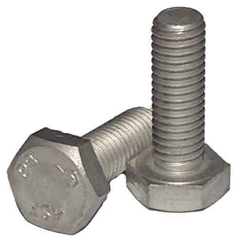 B8HHB010C032PL 5/8"-11 X 2" A193-B8 Heavy Hex Bolt, 304 Stainless