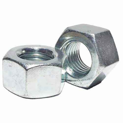 Quantity: 100 Width: 7/16 Hex Coupling Nuts 5/16-18 x 7/16 x 7/8 Zinc Plated Thread Size: 5/16-18 A563 Grade A Steel Length: 7/8