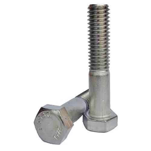 HCS384S 3/8"-16 X 4" Hex Cap Screw, Coarse, 18-8 Stainless