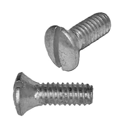 OMS14134S 1/4"-20 X 1-3/4" Oval Head, Slotted, Machine Screw, Coarse, 18-8 Stainless