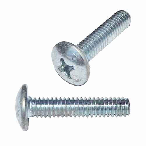 TPMS612 #6-32 X 1/2" Truss Head, Phillips, Machine Screw, Coarse, Zinc