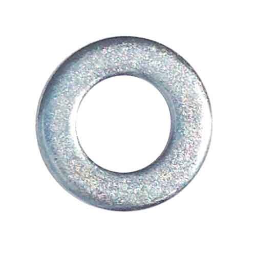 MFW7 M7 Flat Washer, DIN 125A, 140 HV, Steel, Zinc