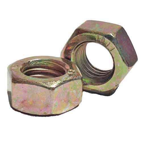 10MHN3035 M30-3.5 Hex Nut, Class 10, DIN 934, Zinc Yellow