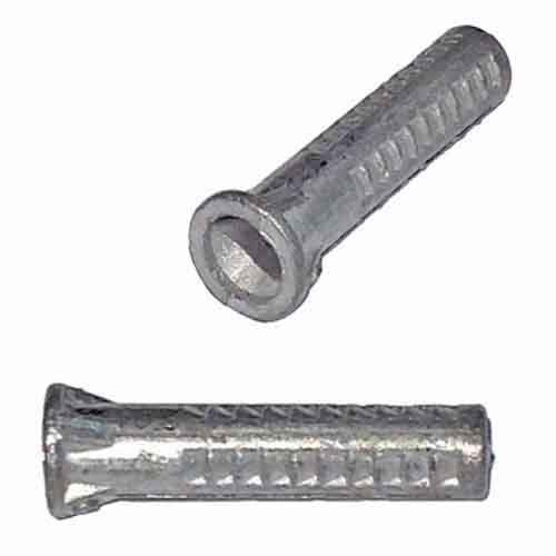 LSA61 #6-8 X 1" Wood Screw Anchor, Lead Alloy