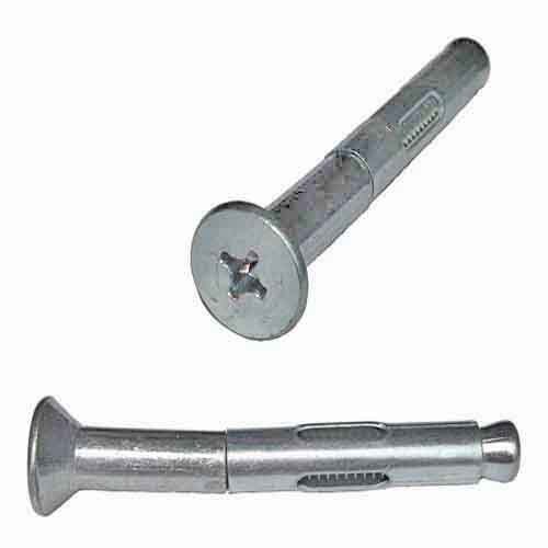 FSA142 1/4" X 2" Sleeve Anchor, Flat Head, Phillips, Zinc