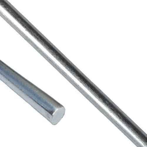 SR338 3/8" x 3 Ft, Smooth Round Rod, A307 Steel, Zinc