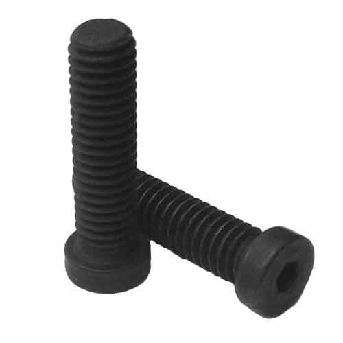 SCSF01034LH #10-32 X 3/4"  Low Head Socket Cap Screw, Fine, Alloy, Black Oxide