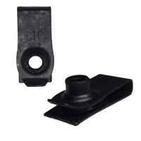 5480 1/4"-20 Extruded U-Type Nut,  (0.010"-0.165" Range, CTE 25/32"), Black Phosphate