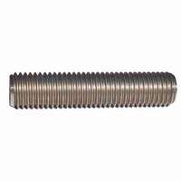 STUDB8M 009C036PL-E 9/16"-12 X 2-1/4" A193-B8M Stud, All Thread, (End to End), 316 Stainless