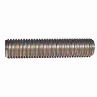 STUD304 008C096PL-E 1/2"-13 X 6" A193-B8 Stud, All Thread (End to End), 304 Stainless