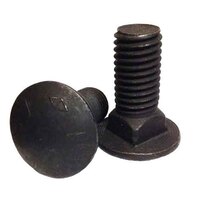 5CB583P 5/8"-11 X 3" Carriage Bolt, Grade 5 (SAE J429), Plain