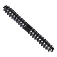 DOS5163 5/16" X 3" Dowel Screw, Carbon Steel, Plain