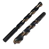 NO.14 High Speed, Jobber Drill Bit, Black & Gold, 135* Split Point