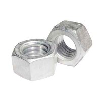 HN516A 5/16"-18 Finished Hex Nut, Coarse, Aluminum