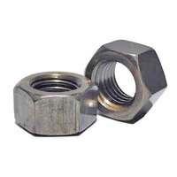 HN138P 1-3/8"-6  Finished Hex Nut, Low Carbon, Coarse, Plain