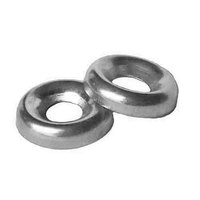 FIW8 #8 Countersunk Finishing Washer, Nickel Plated