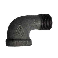 1/2"  90 Deg. Street Elbow, Malleable 150#, Black
