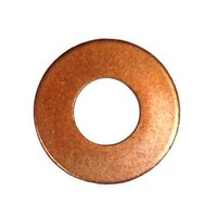 1/4"  Flat Washer, Copper