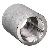 3/4" Coupling, Forged, Threaded, Class 3000, T316/316L Stainless