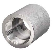 REDCP11234FT3S304 1-1/2" x 3/4" Reducing Coupling, Forged, Threaded, Class 3000, T304/304L Stainless