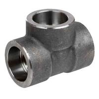 1-1/2" Tee, Forged Steel, Socket Weld, Class 3000