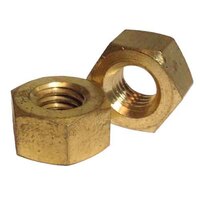 1/2"-13 Heavy Hex Nut, Coarse, Brass