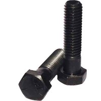 5C1143P 1-1/4"-7 X 3" Hex Cap Screw, Grade 5 (SAE J429), Coarse, Plain