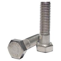 HCS10234S316 1"-8 X 2-3/4" Hex Cap Screw, Coarse, 316 Stainless