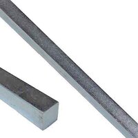 KS1112 1-1/2" X 12" Square Key Stock, Carbon Steel, Zinc