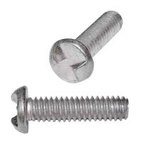 1/4"-20 X 1-1/2" Round Head, One-Way Slotted, Machine Screw, 18-8 Stainless