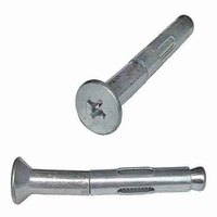 FSA516212 5/16" X 2-1/2" Sleeve Anchor, Flat Head, Phillips, Zinc