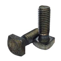 1"-8 X 6" Square Head Machine Bolt, A307, Coarse, Plain