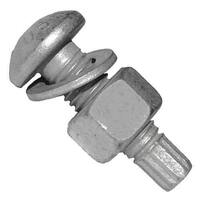 A325TCB10212G 1"-8 X 2-1/2" F3125 Gr. A325 Tension Control Bolt, w/ Nut & Washer, Galvanized, (Import)