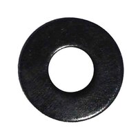 FW316BZ 3/16" USS Flat Washer, Low Carbon, Black Zinc